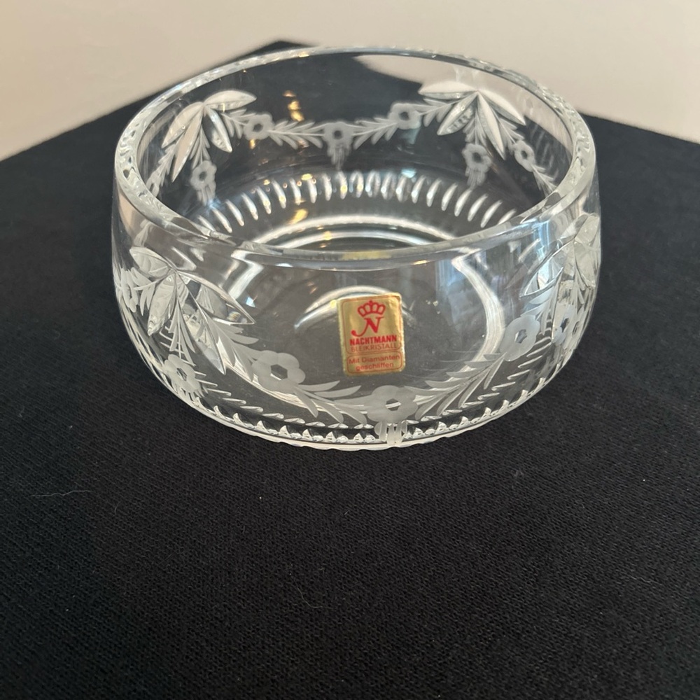 Nachtmann Bleikrystal Cut Crystal Decorative Bowl